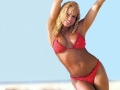 Trish Stratus wearing amazingly hot bikini