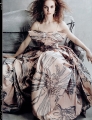 Natalie Portman posing in beautiful dress